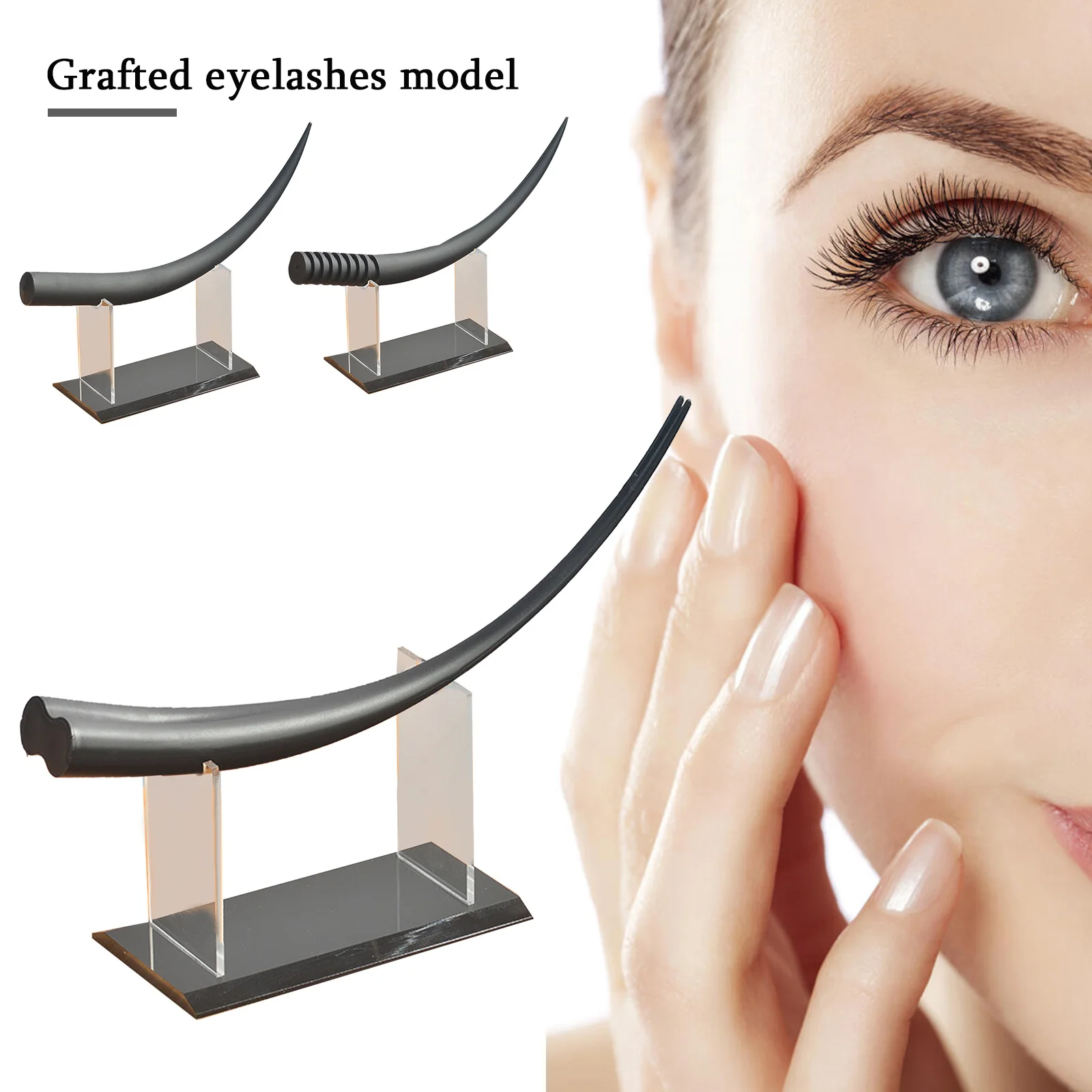 

Large eyelash model display teaching training demonstration tool Training schools for teaching False eyelash