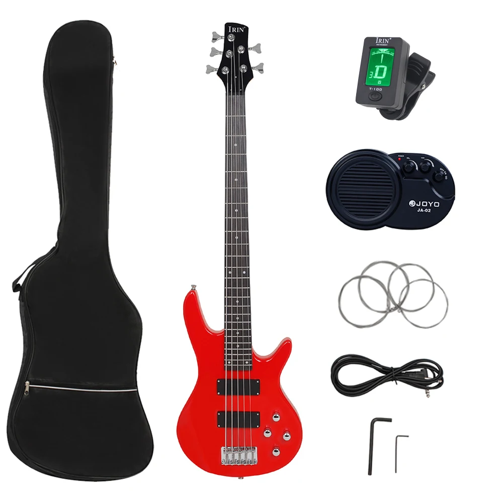 

5 струн, бас-гитара, 24 лада, гриф из клена, электрическая бас-гитара, гитара, струнный инструмент с деталями и аксессуарами для гитары