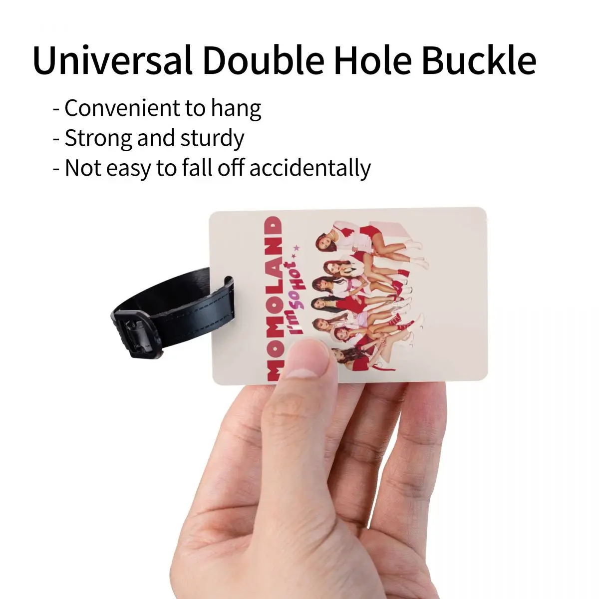 Изготовленная на заказ модная багажная бирка Kpop Mama Lands индивидуальные багажные