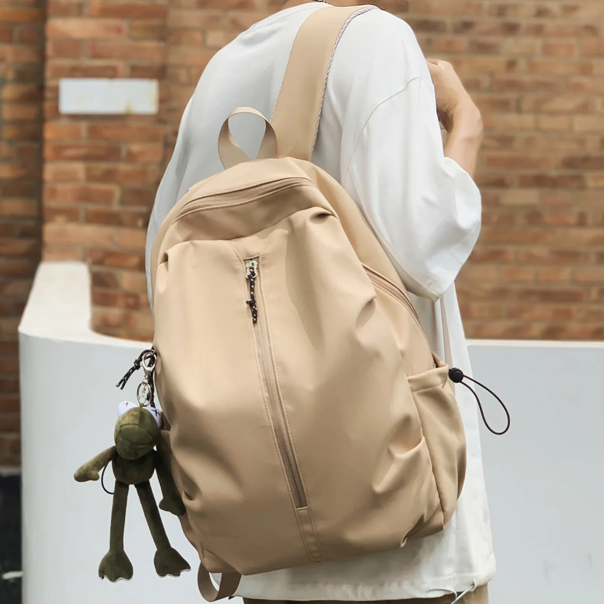 

Cool Women Men Nylon Waterproof Laptop College Backpack New Female Male Travel Book Bag Girl Kawaii School Backpack Lady Fashion