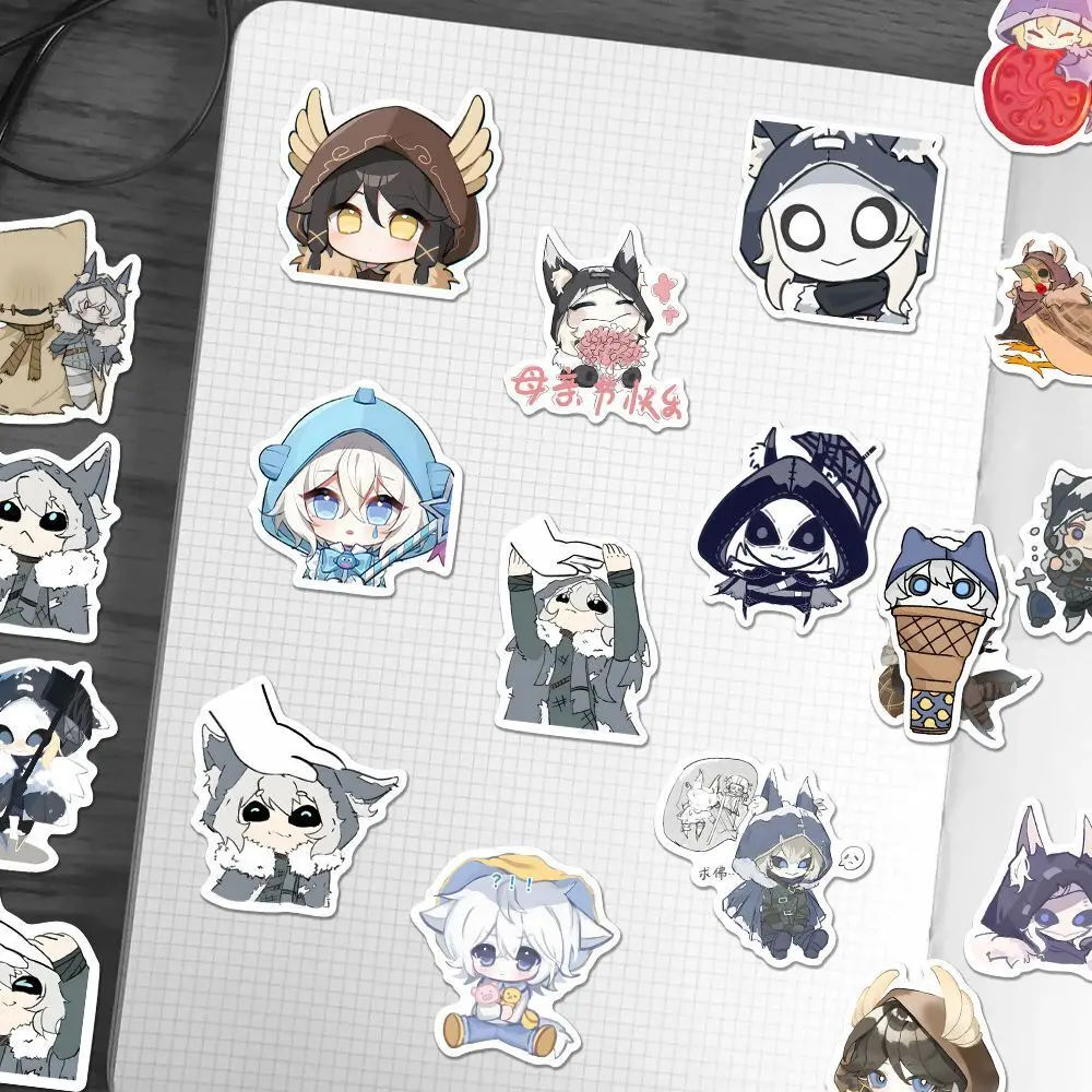 63 шт. аниме идентичность V Ithaqua для ноутбука гитары милые мультяшные наклейки