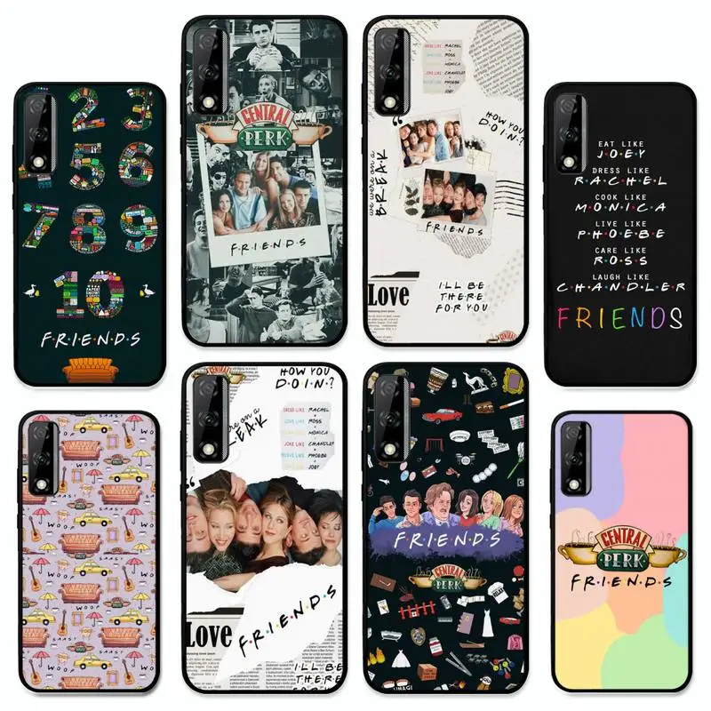 

Central Perk Coffee friends tv show how you doin Phone Case for Huawei Y 6 9 7 5 8s prime 2019 2018 enjoy 7 plus