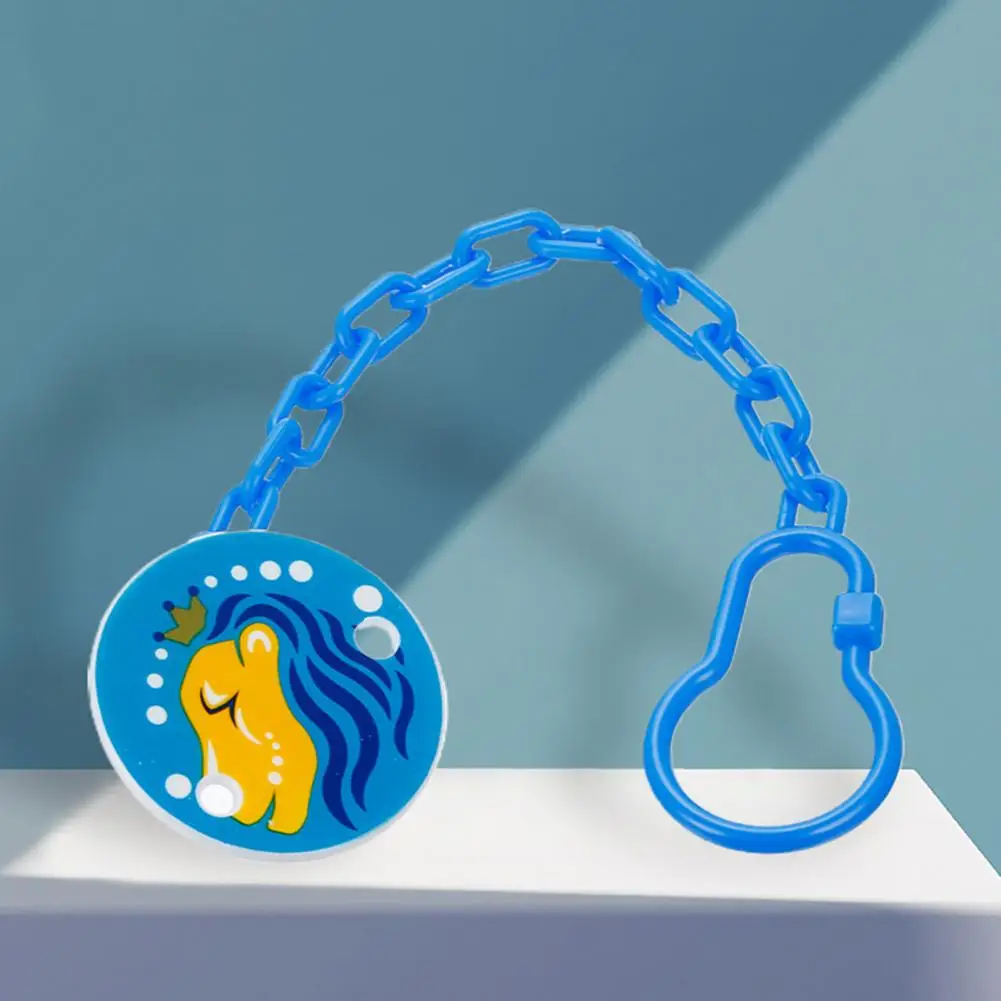 

Easy to Use Compact Kids Cartoon Shape Pacifier Clip for Entertainment