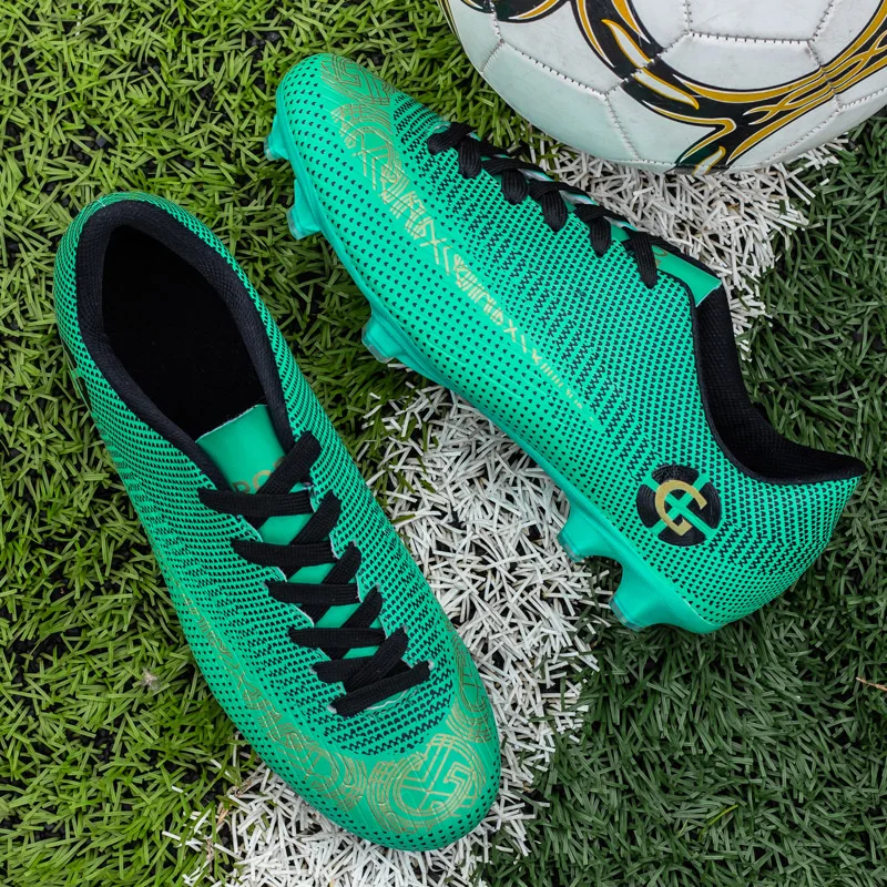 Soccer Shoes Original Men Outdoor Football Boots Soccer Cleats Shoes Breathable Non-slip Training Sneakers Turf Futsal Trainers