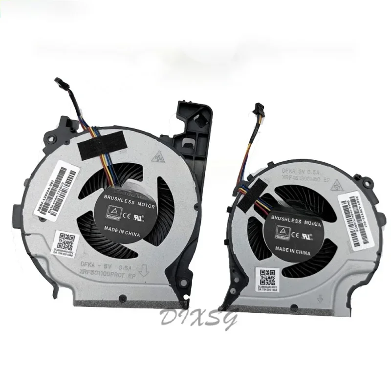 Вентилятор охлаждения процессора и графического ноутбука для HP Pavilion 15-CX CX0049NR CX0071