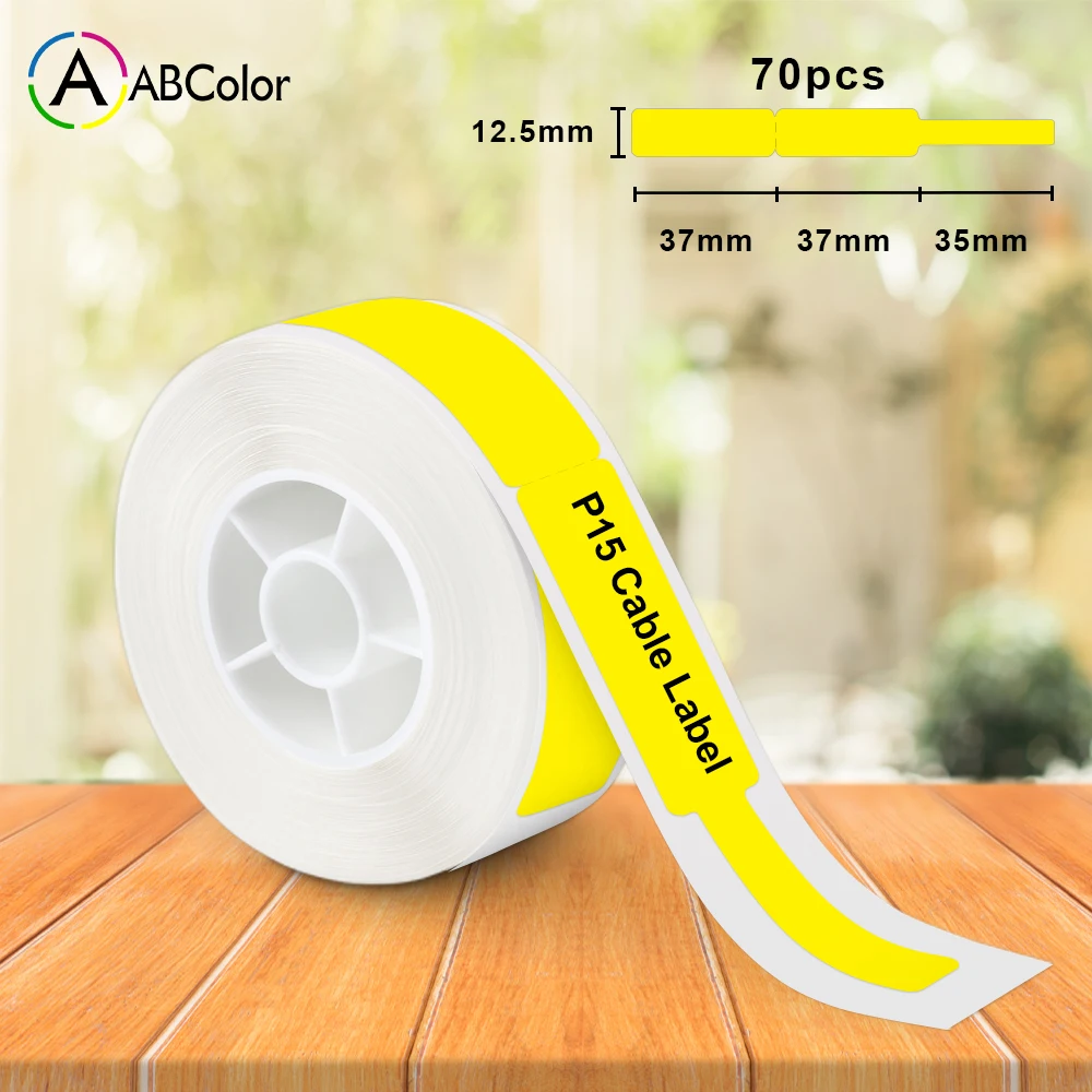 

P15 Label Paper Suit for P15 Label Printer Marklife P15 P12 P11 L12 DELI Q2 Phomemo D30 PRT M11 Labeller Adhesive Label Sticker