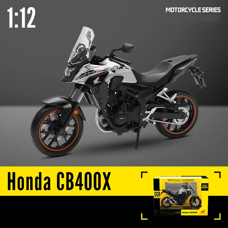 1/12 Honda CB400X литая модель мотоцикла коллекция игрушечных транспортных средств