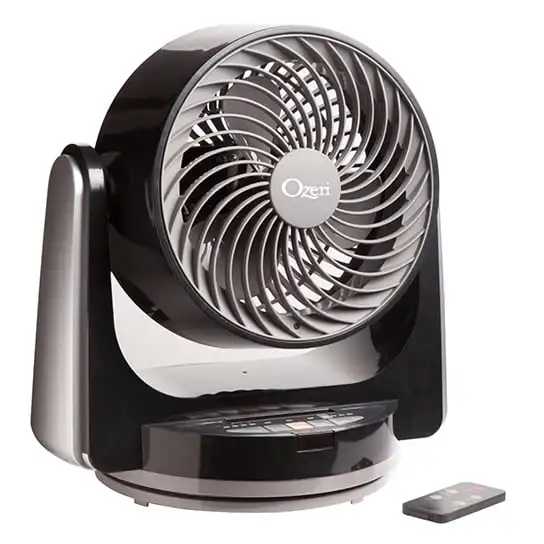 

Ozeri Brezza III двойной Осциллирующий высокоскоростной Настольный вентилятор 10 дюймов
