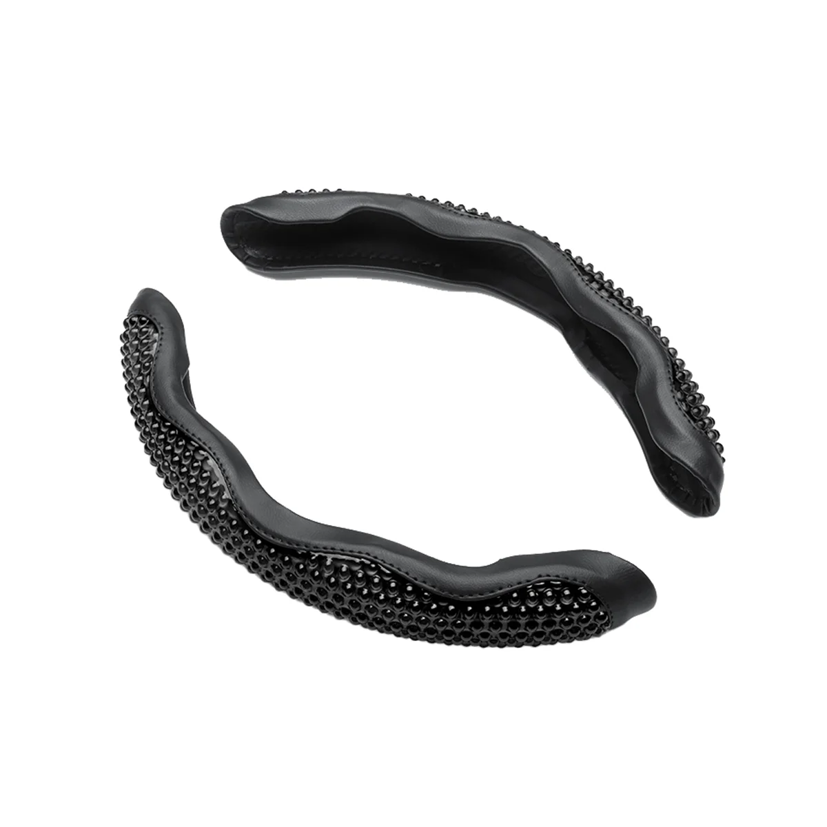 

Universal Steering Wheel Cover Summer Cold Anti-Slip Snap-on Black