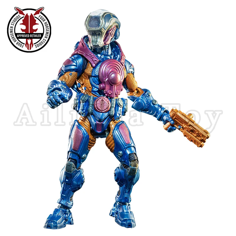Фото Фигурка Four Horsemen Studio 1/12 6 дюймов Cosmic Legions Outpost Zaxxius Opor-A-Tiv83 №3