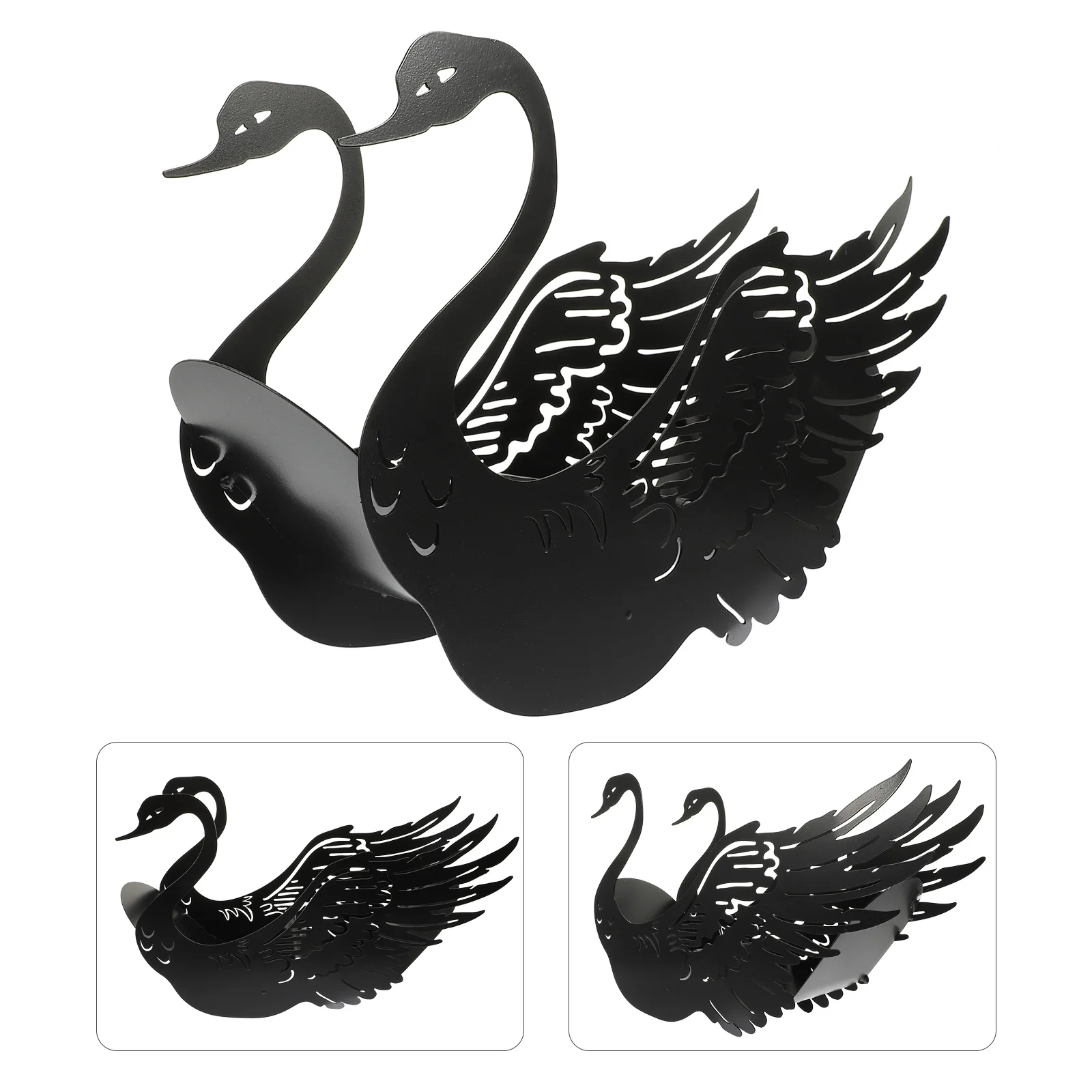 

Paper Holder Toilet Stand Roll Tissue Towel Metal Animal Rack Storage Swan Napkin Basket Iron Dispenser Bathroom Desktop