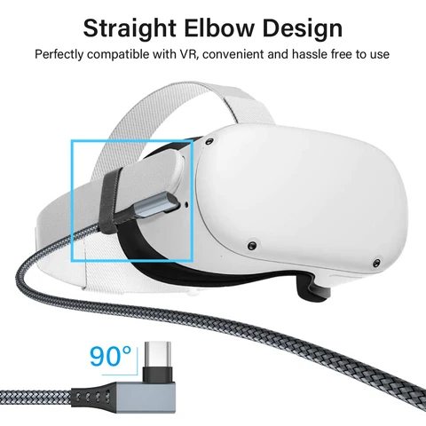 Кабель USB для Oculus Quest 2 Nephy