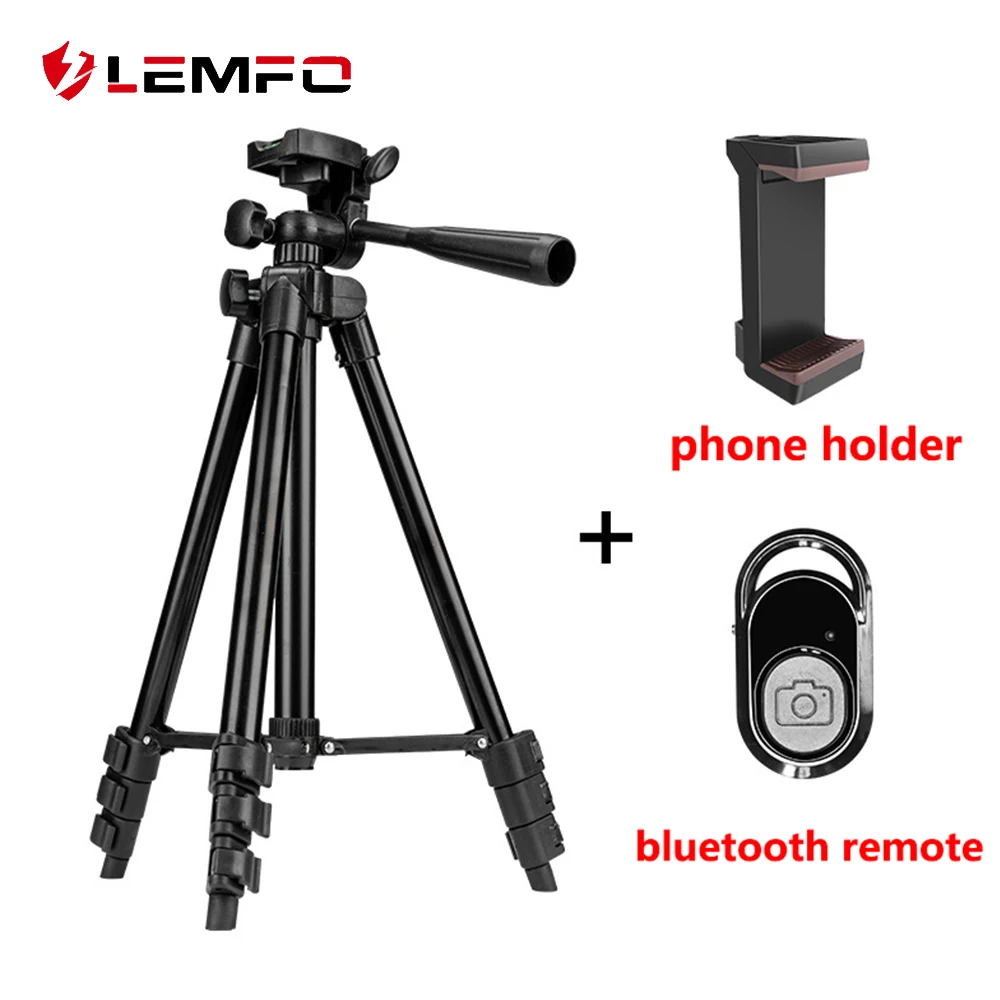Штатив для телефона LEMFO профессиональный Трипод Xiaomi HUAWEI iPhone Gopro с дистанционным