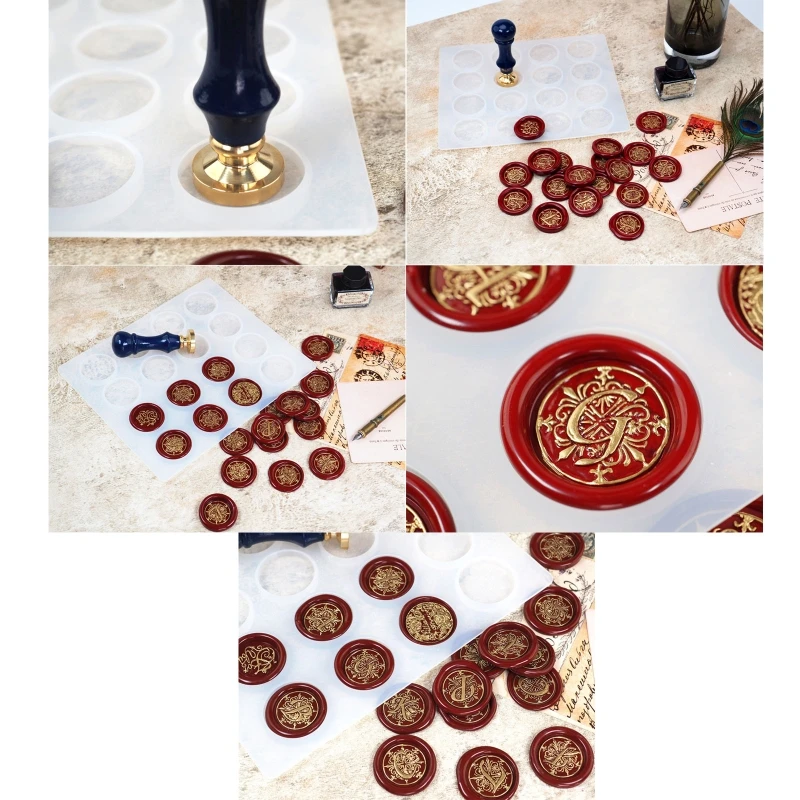 Силиконовая форма для сургучной печати конвертов литья из эпоксидной смолы