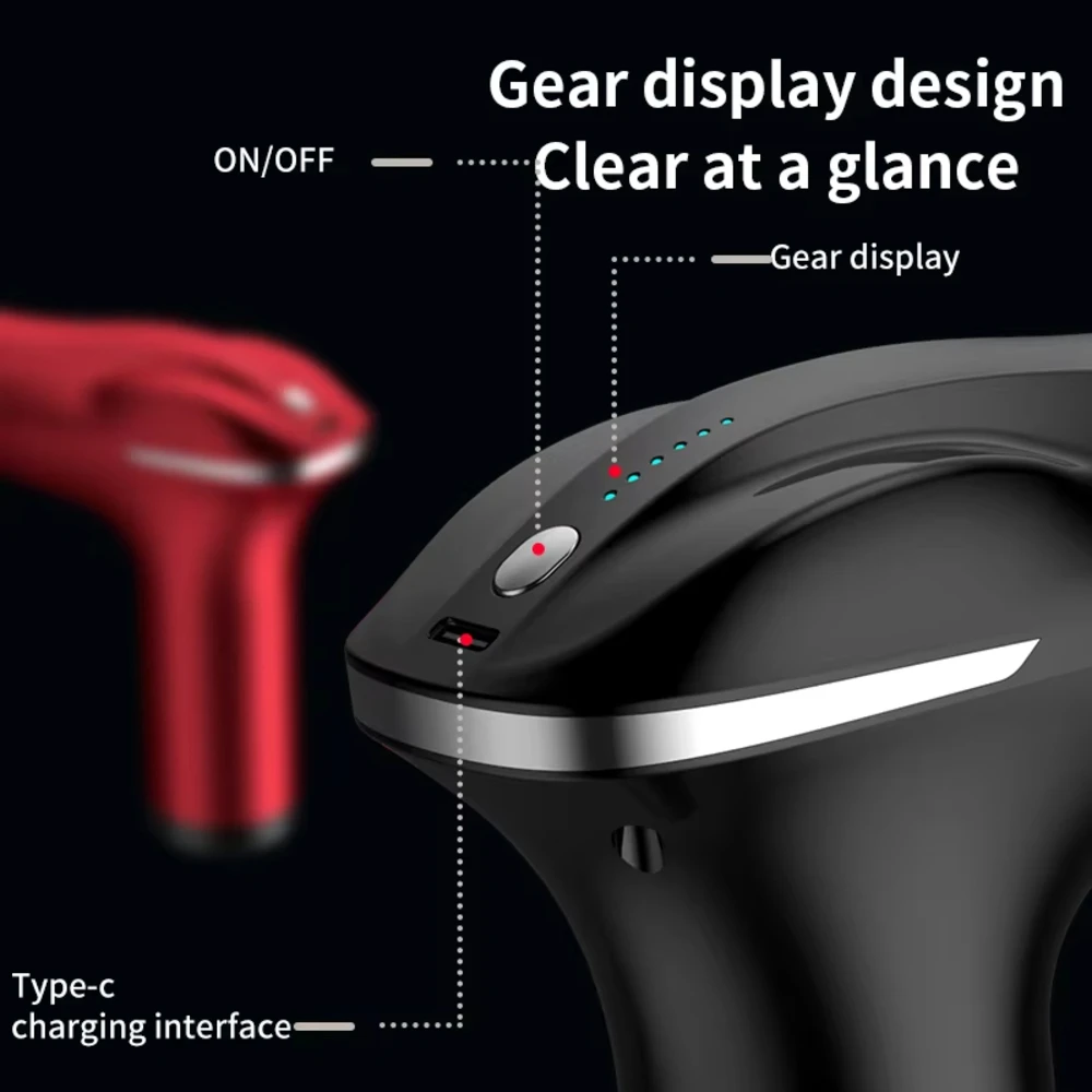 Двойной массажный пистолет электрический портативный массажер для расслабления