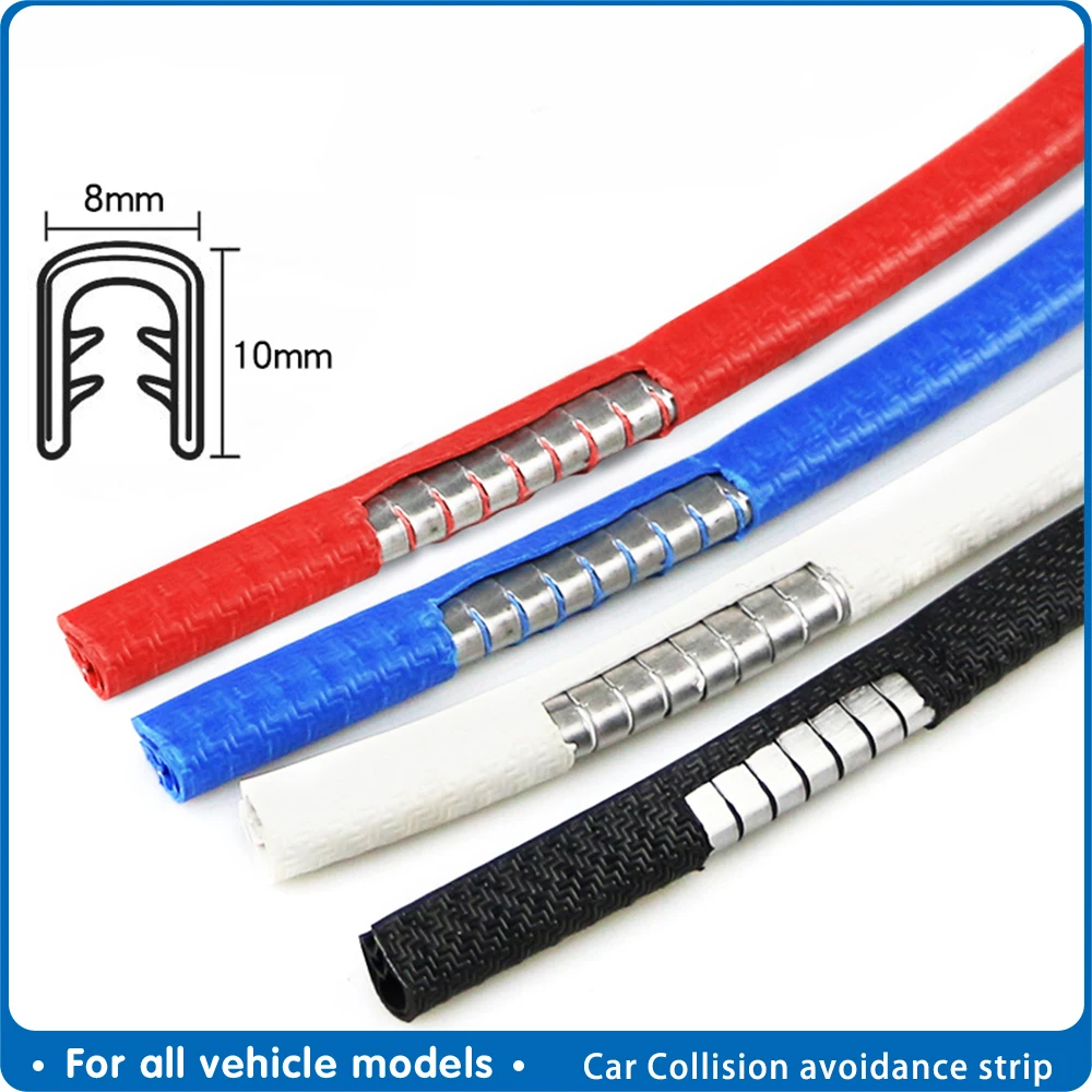 

Universal Car Door Edge Protector Auto Door Guard Protective Strips Universal Automobiles Doors Trunk Hood Seal Sealant Strip