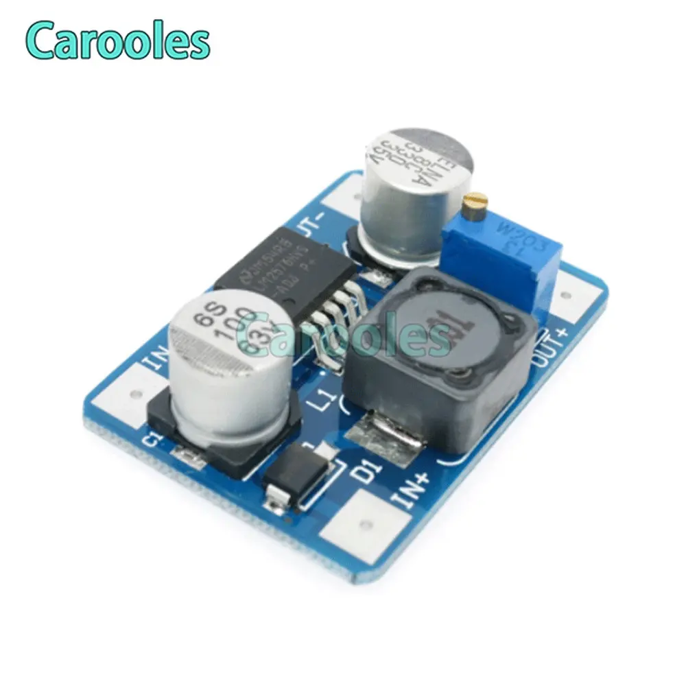 

LM2576HV buck module DC-DC 5-60V input 1.25V-30V output
