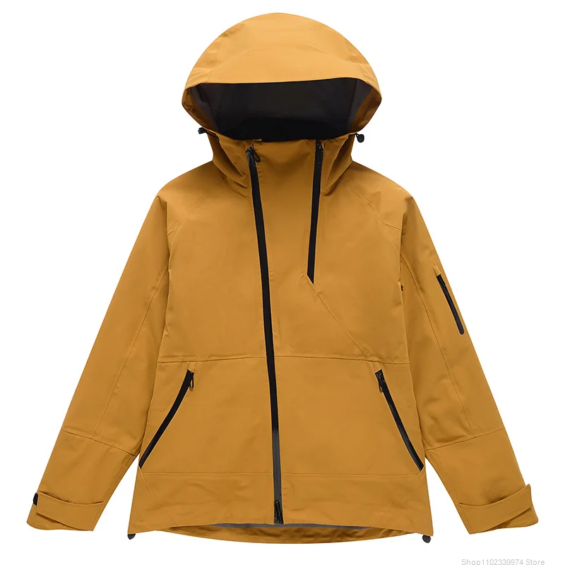Ski Jacket Men and Women Skiing Snowboarding Thin Shell Outdoor Windproof Waterproof Outdoor Sports Clothes New Outer Covering