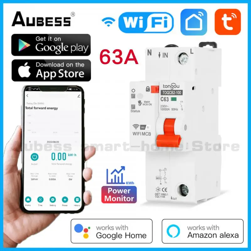 

Автоматический Беспроводной Выключатель с таймером и поддержкой Wi-Fi