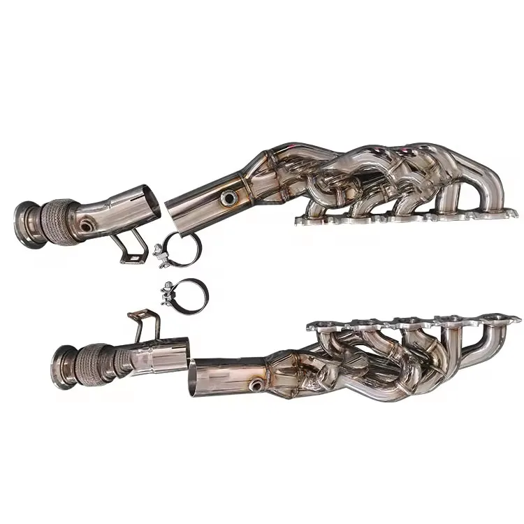 Коллекторы выпускного коллектора Xinaote для Audi R8 V10 5.2L 2010-2020 Lamborghini Gallardo LP Huracan LP580 LP610