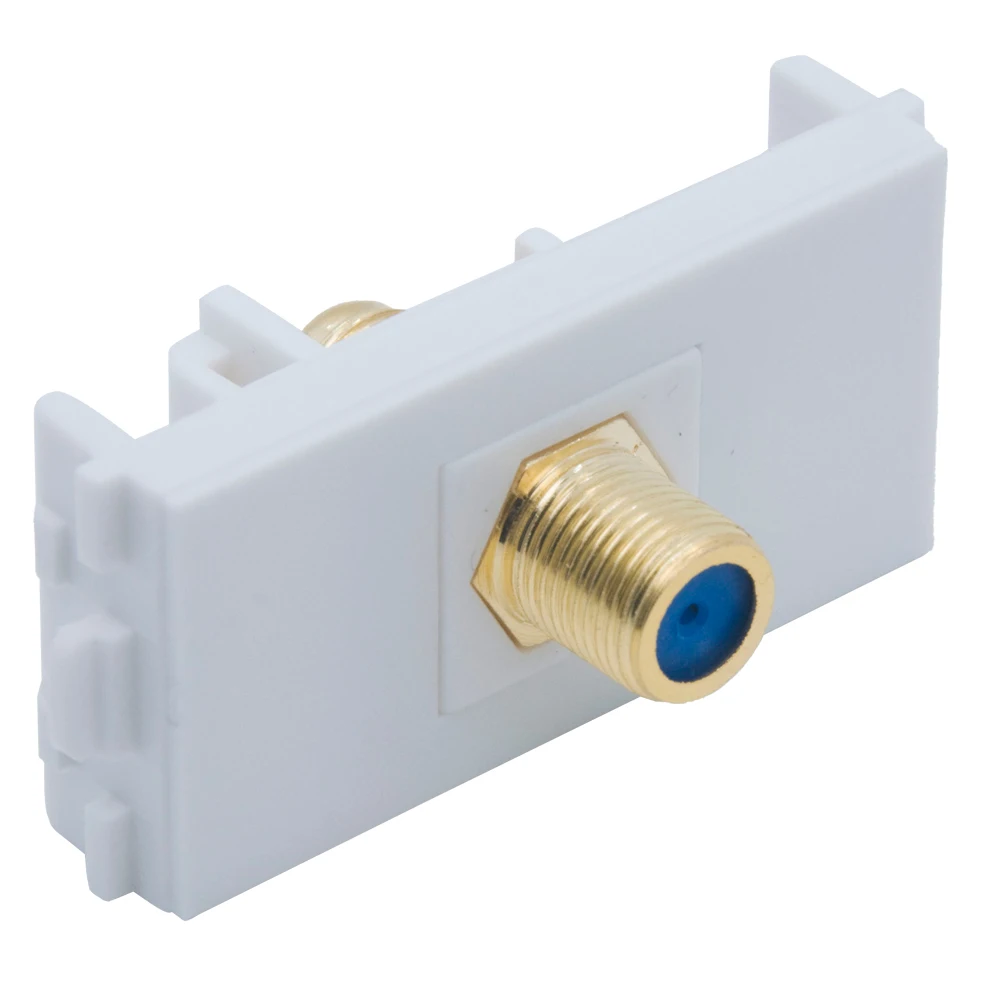 

Golden Plate Coaxial F RG6 Female To Female Module
