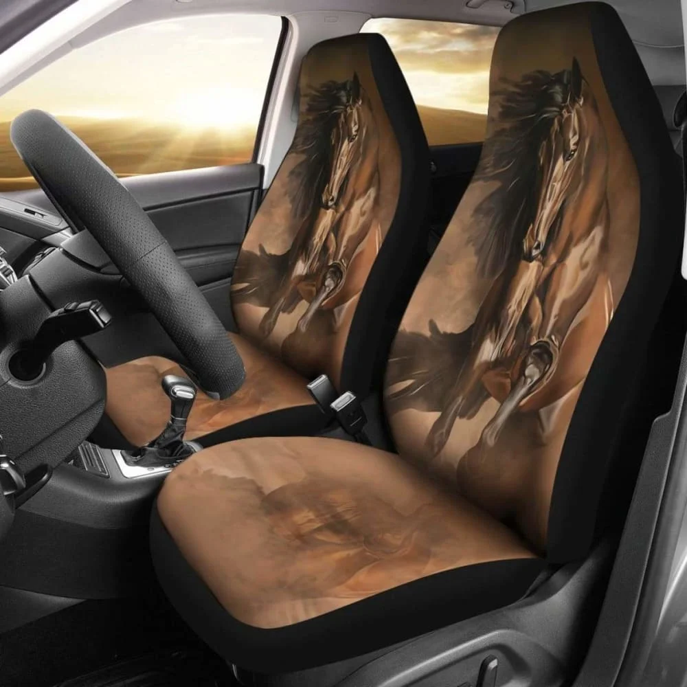 

Horse Car Seat Covers 11 170804,Pack of Front Seat Cover