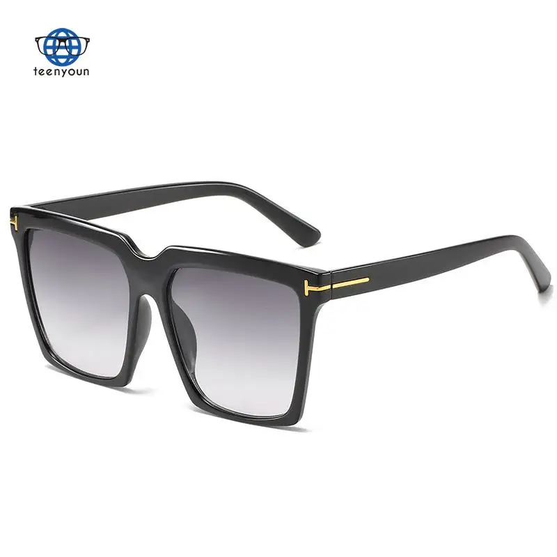

Teenyoun New T-shaped Sunglasses, Luxury Brand Trends, Square Glasses Street Photography, Versatile Square Sun Glasses