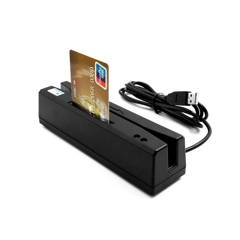 

Multifunctional For ZCS160 4 in 1 Magnetic Stripe Credit Card EMV IC Chip RFID PSAM Reader Writer Digital Memory Card Reader