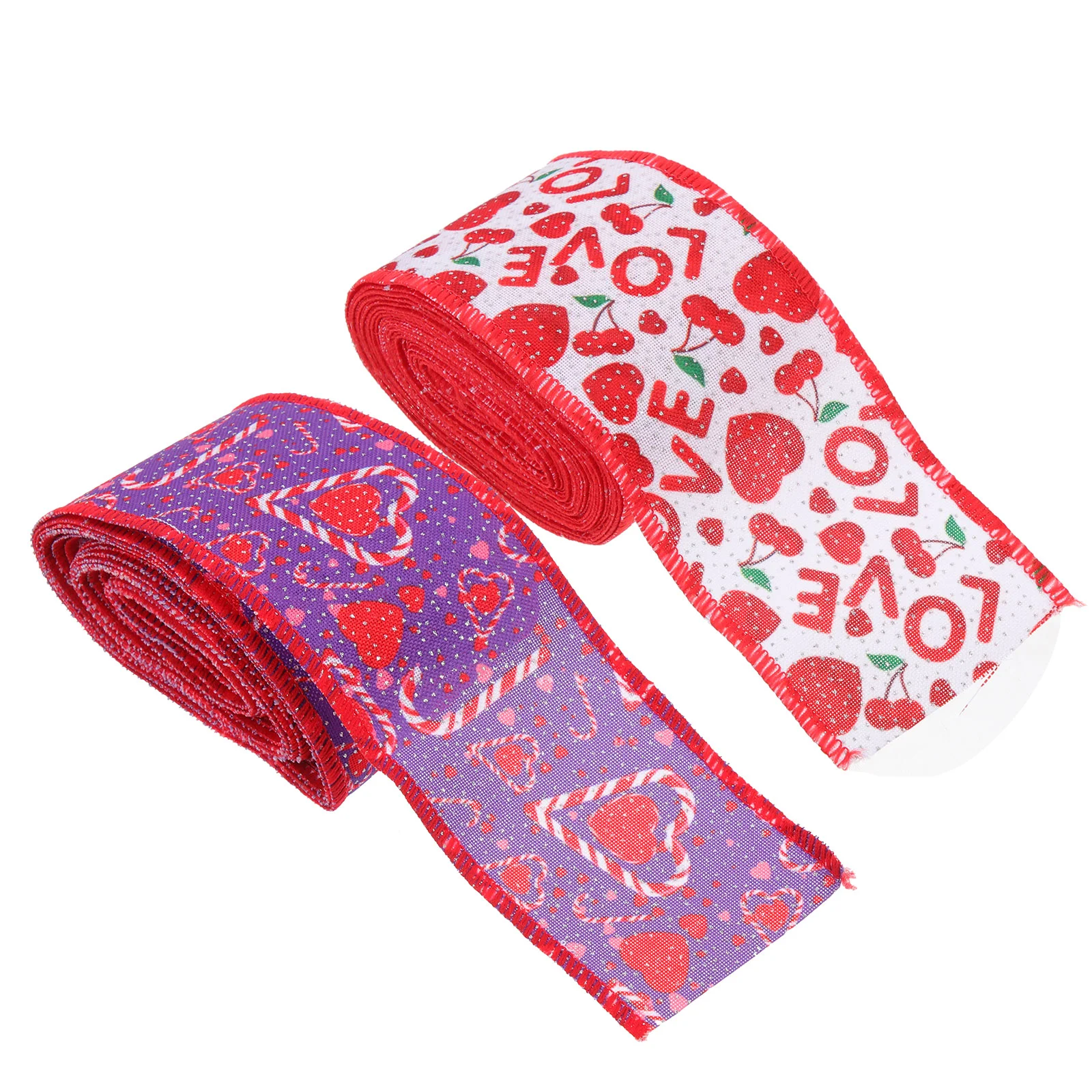 

Ribbon Valentine Ribbons Wired Day Giftvalentines Wrapping Bow Wedding S Linen Crafts Making Wide Hair Grosgrain Bows Ornament
