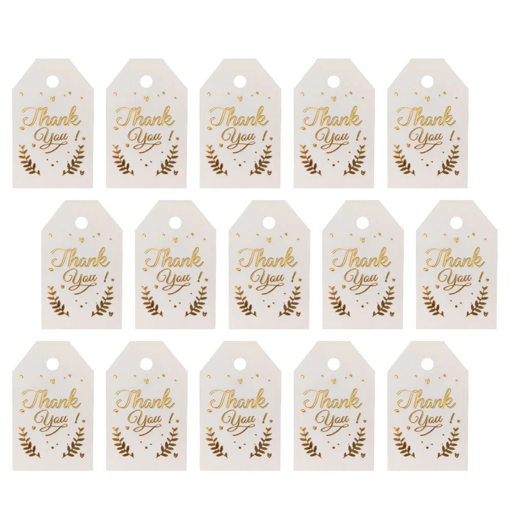 

100Pcs Exquisite Rectangle-shaped Gift Boxes Message Cards Gift Packaging Tags