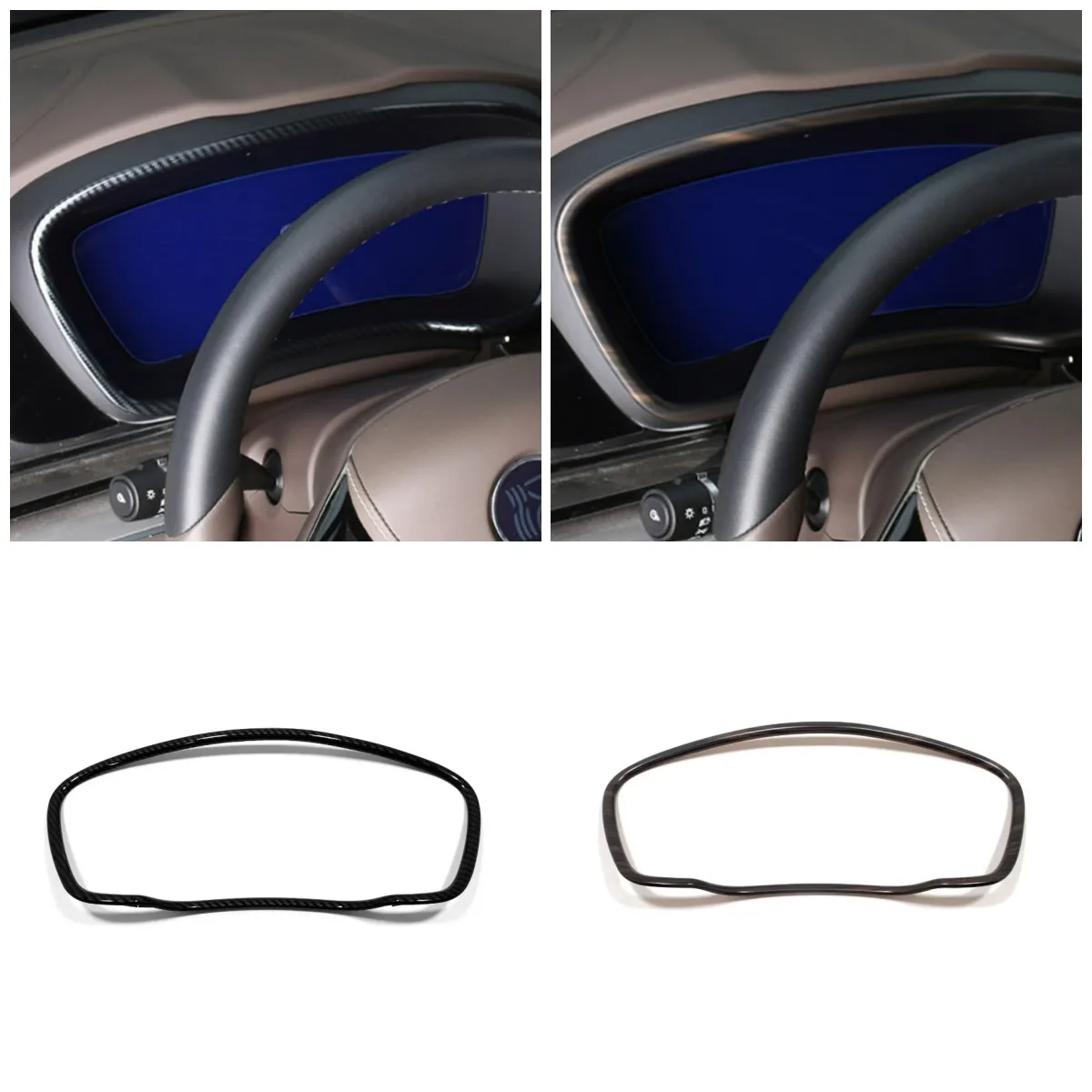 

Аксессуары для салона автомобиля BYD Han Ev Dm 2022 2023 из углеродного волокна