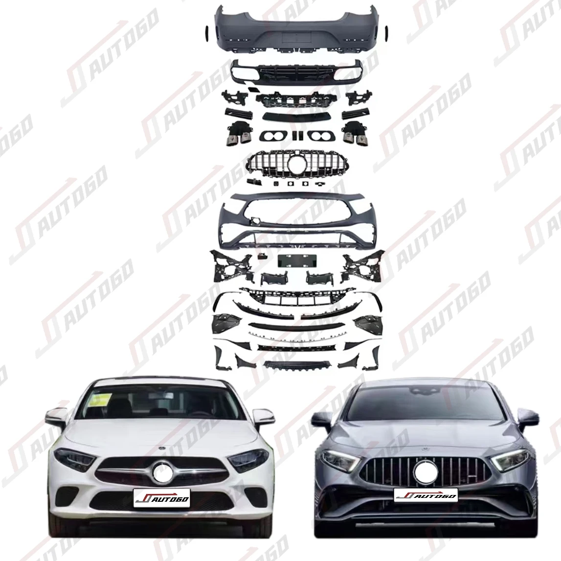 Объем для подтяжки лица Racing AMG CLS53 Mercedes Benz W257 C257 CLS CLS300 350 400 2018 20-19 2020 2021 2022 2023 2024 в