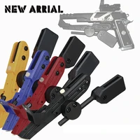ipsc style universal cr speed holster for outdoor hunting hs7 0021 black red blue yellow tactical right hand