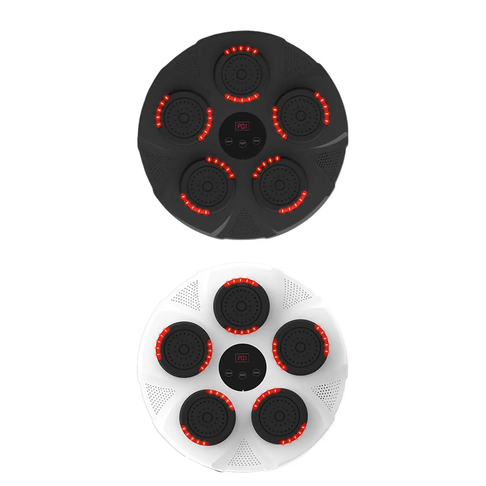 

Музыкальная боксерская тренировочная машинка, перезаряжаемый песочный мешок, Умная Электронная настенная мишень с подсветкой для игровых ...