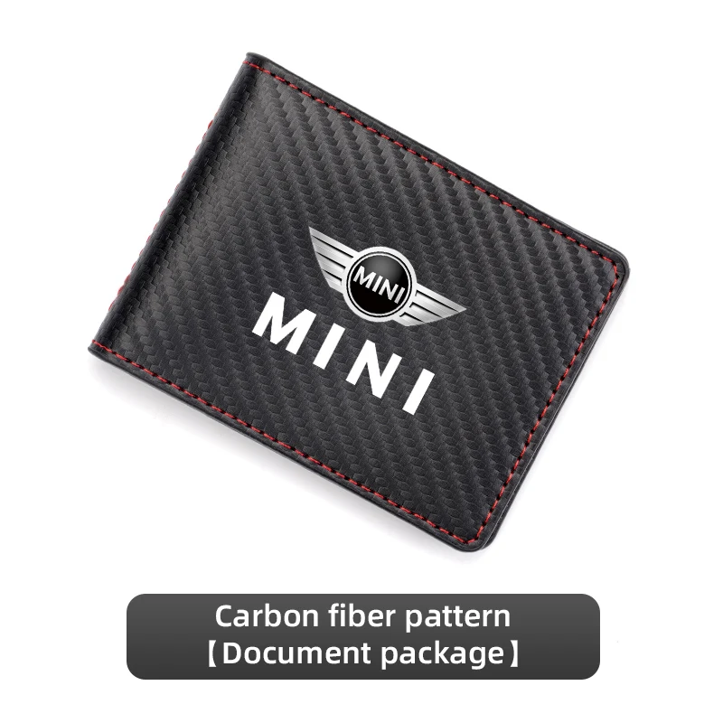 

Держатель для водительского удостоверения, замшевая кожаная сумка для карт Mini Cooper JCW F54 F55 F56, для водительских документов, удостоверения личности, паспорта, карт, кошелек