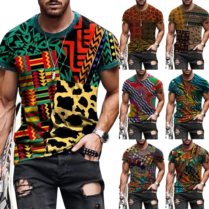 

Футболка для отдыха, Мужская одежда, базовые Топы, модная футболка с 3D принтом, Летние повседневные пуловеры размера плюс 2021