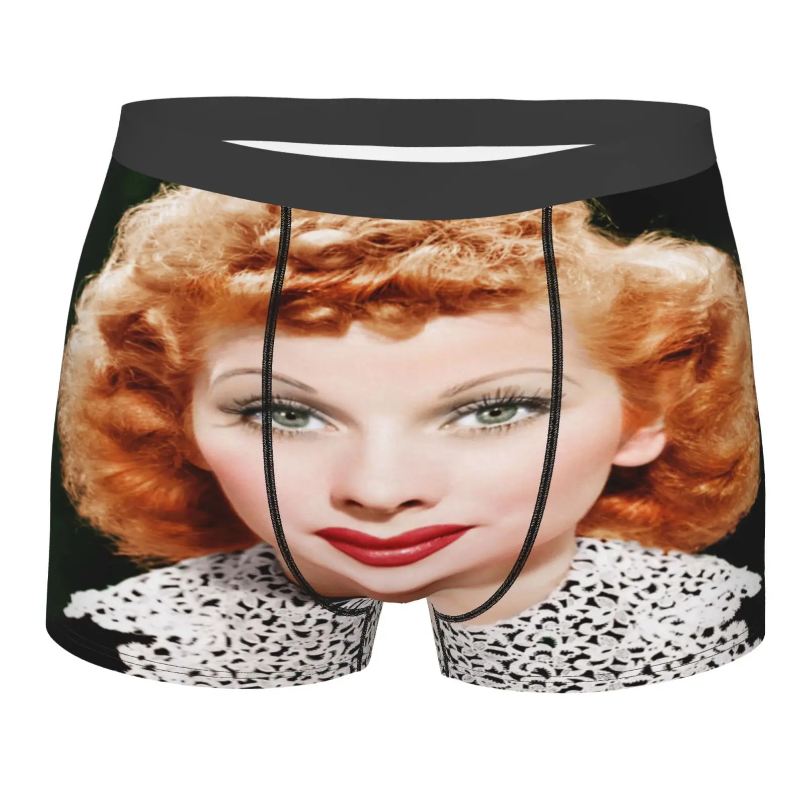 

Lucille Ball 1078 Men's Panties Men's For Boys Sexy Man Underwear Boxer Hombre Men's Shorts Mens Polyester Underpants For Boys