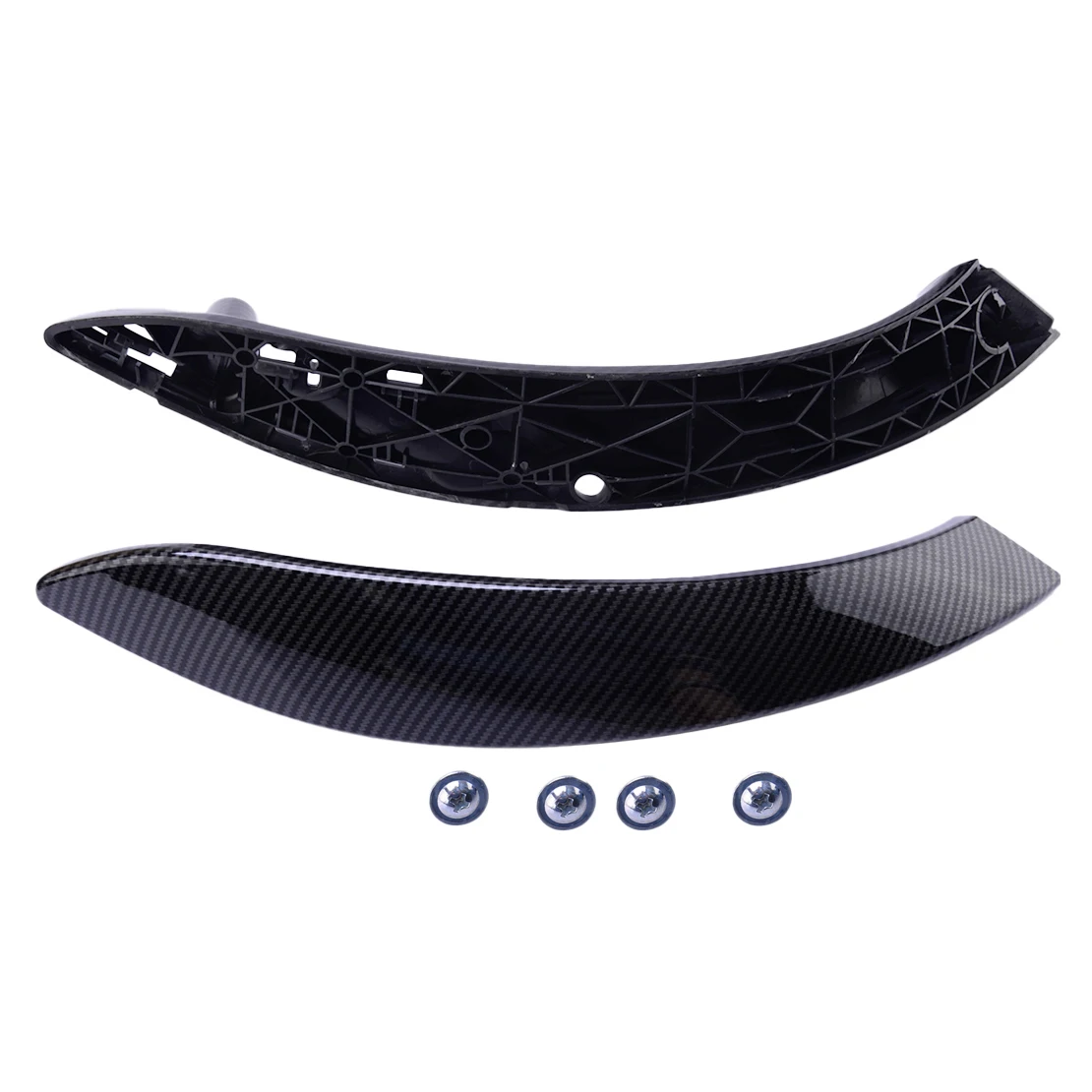 Автомобильная передняя правая внутренняя дверная ручка + крышка подходит для BMW 3