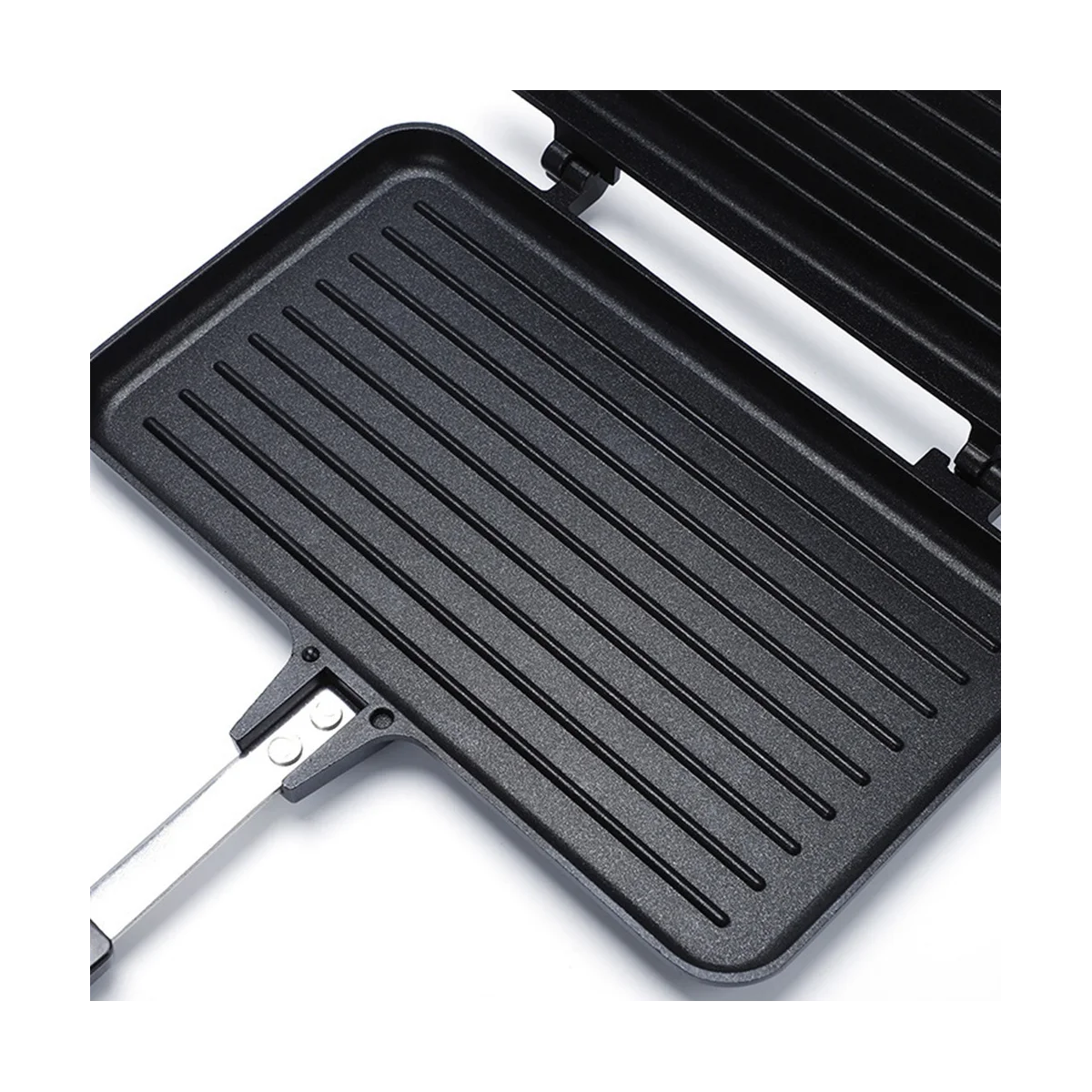 Газовая антипригарная сэндвич-машина для хлеба тостов завтрака блинов выпечки