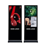 oem odm manufacture 32 43 65 55 inch indoor floor stand interactive free alone lcd kiosk monitor totem advertising player kiosks