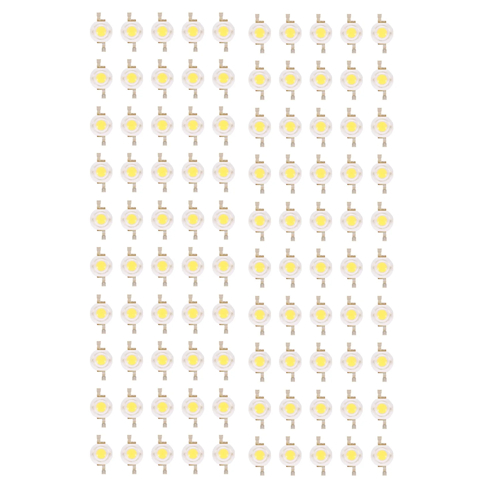 

100 шт., 2 контакта, 3 Вт, лм