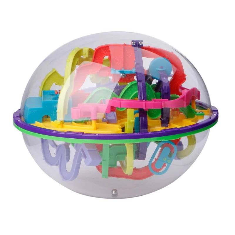 

299 Barriers 3D Magic Intellect Ball Balance Maze Game Puzzle Globe Toy Kid Gift