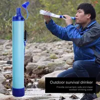 Z5 Portable Outdoor Water Purifier Camping Hiking Emergency Survival Water Filter filtration Straws Water Storage Bag