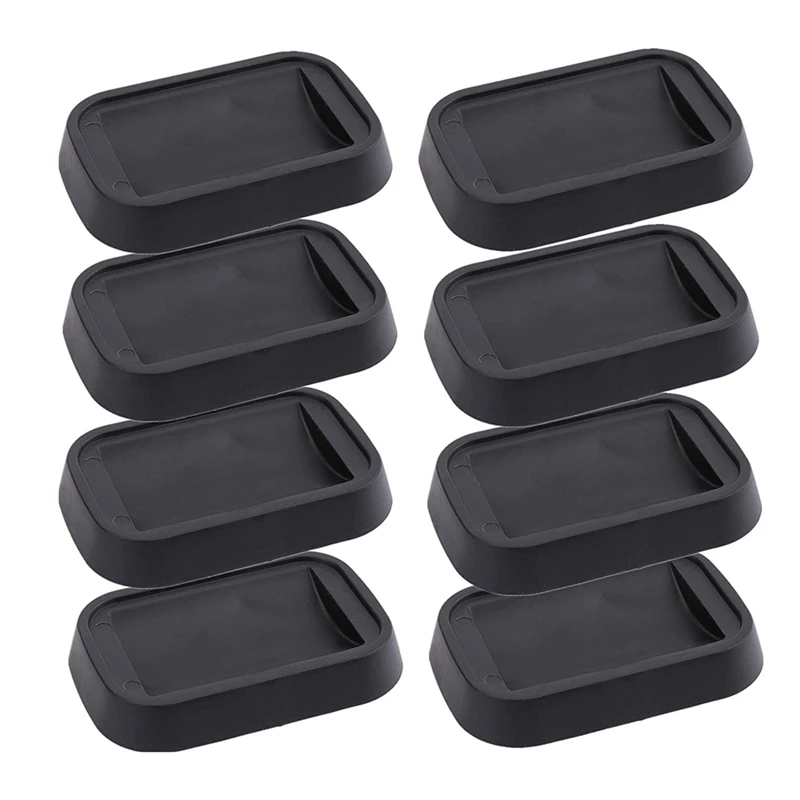 

8 Pack Bed Stopper Furniture Caster Cups Rubber Furniture Wheel Stopper Fits To Most Wheels Of Sofas Beds Chairs