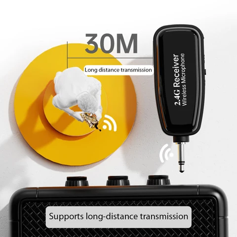 Беспроводной лаvalier микрофон 2.4G