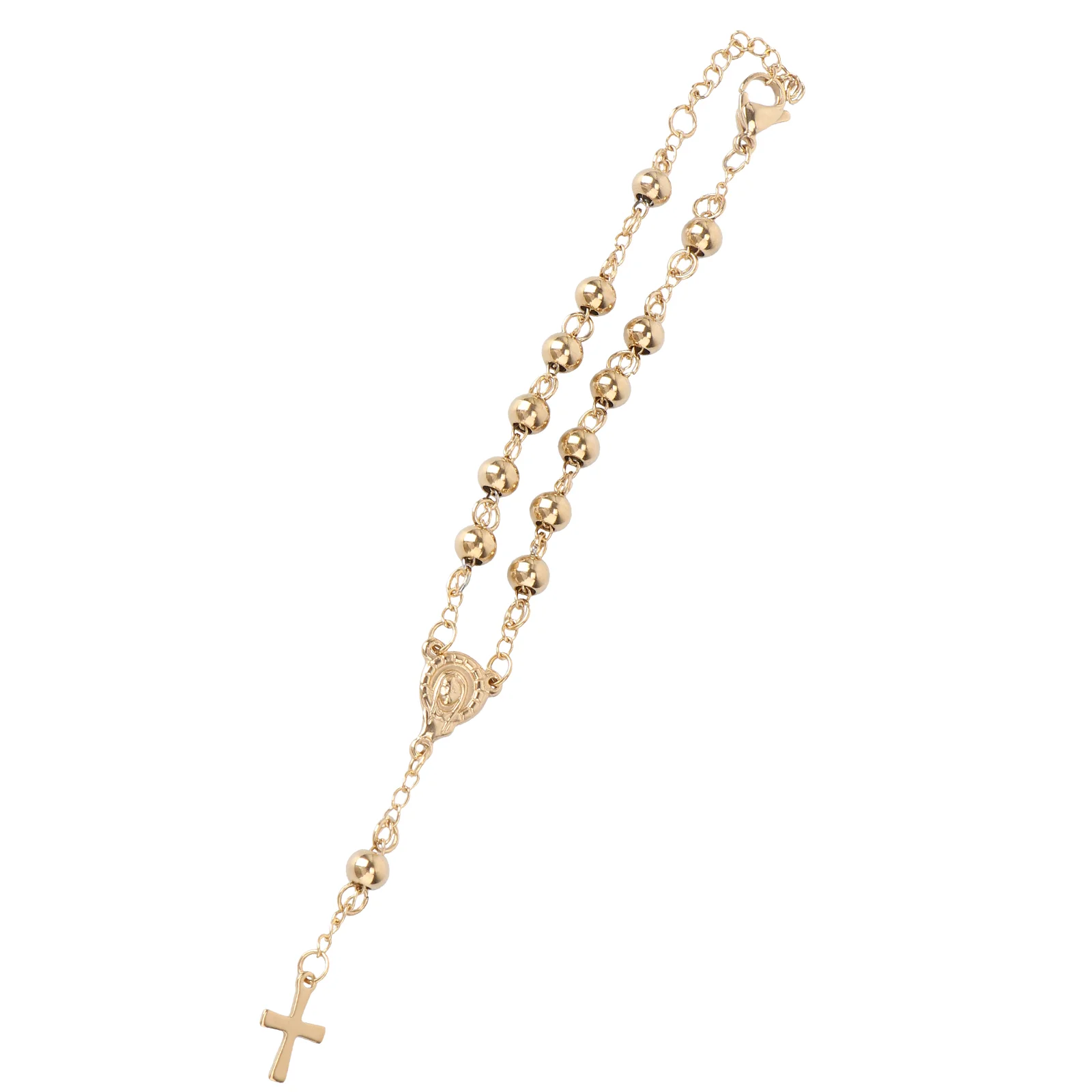 

Bracelet Crossbead Crucifix Charm Celtic Christian Braceletsmen Crissladies Crossed Cuff