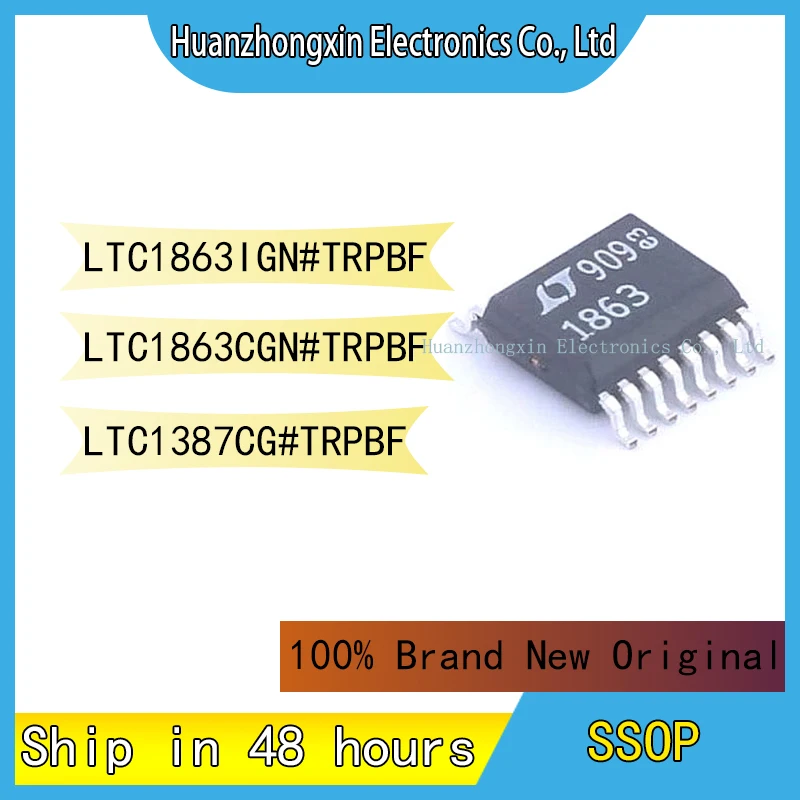 

LTC1863IGN LTC1863CGN LTC1387CG SSOP16 SSOP20 100% Brand New Original Chip Integrated Circuit Microcontroller