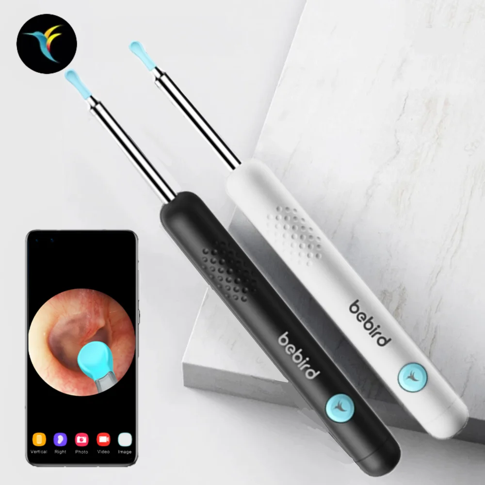 

Bebird R1 X3 Smart Visual Ear Sticks Endoscope 300W High Precision Earpick Mini Camera Otoscope Health Care Earring Cleaner