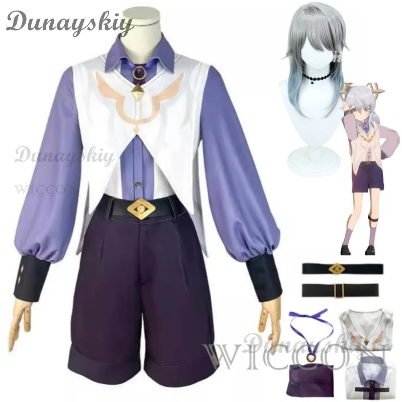 Костюм для косплея по мотивам Аниме игры Honkai: Star Rail Sunday Детская Повседневная