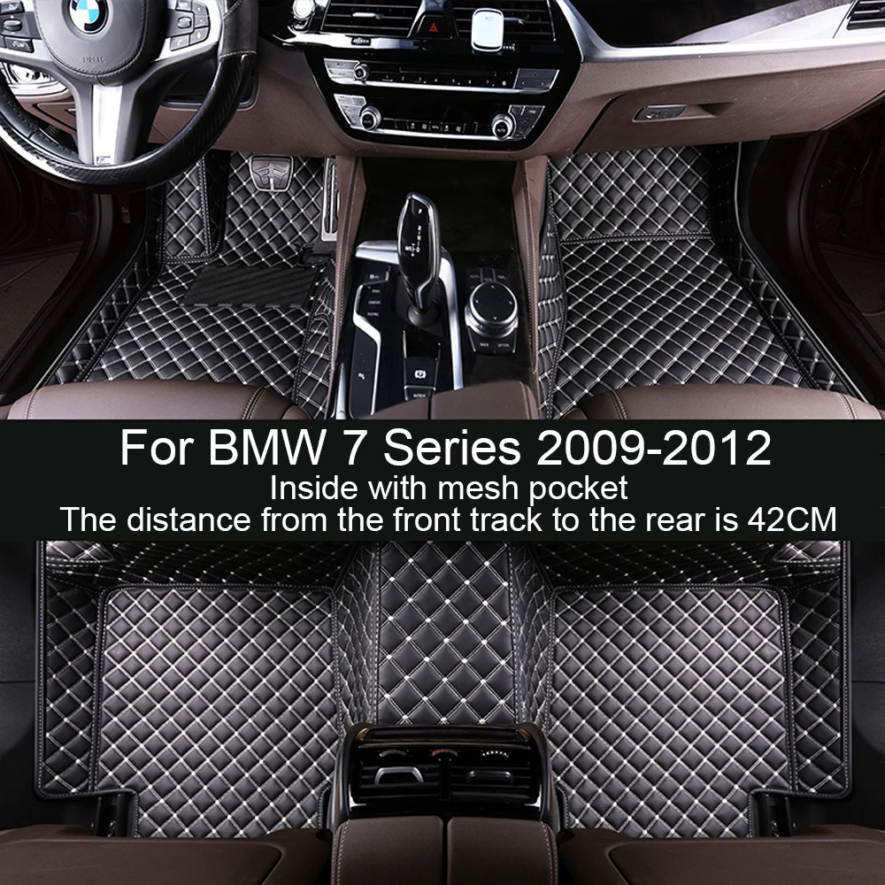 

Автомобильные коврики на заказ для BMW серий 7 2009 2010 2011 2012, детали интерьера, автомобильные аксессуары, ковер